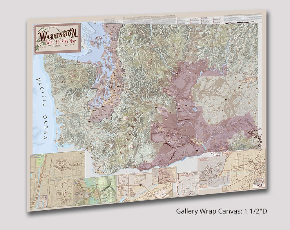 Red Mountain Winery Map
